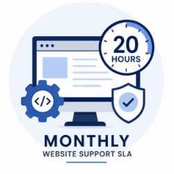 Monthly Website Support SLA — 20 Hours 
